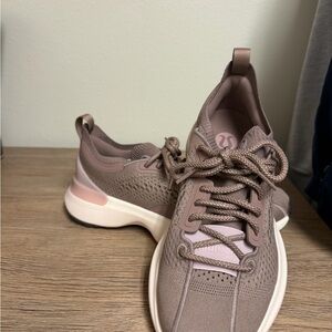 lululemon athletica Women's Brown and Pink Sneakers